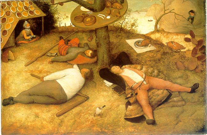 Pieter Bruegel the Elder’s luilekkerland