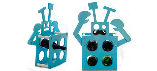 Robot Wine Rack photo