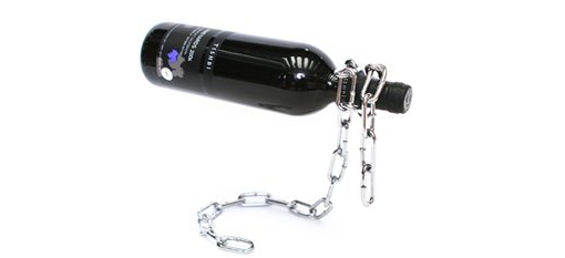 Chain Wine Bottle Holder photo