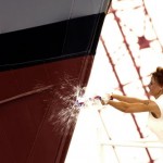 Why are ships christened with a bottle of champagne? photo