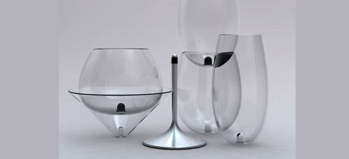 Interchangeable Wine Glasses photo