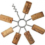 Circular Wine Cork Trivet photo