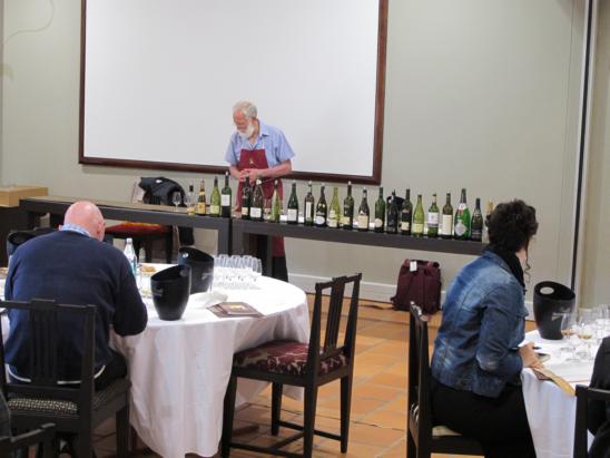 Dave Hughes leads the Nederburg Auction tasting