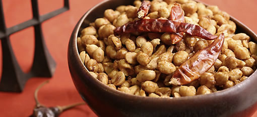 Make your own fiery hot peanuts photo