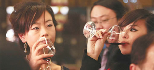 China’s Nouveau Riche Thirsty for Premium Vino photo