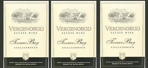 Wine of the Month: Vergenoegd Terrace Bay 2003 photo