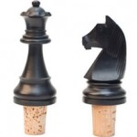 Chess Piece Wine Stoppers photo