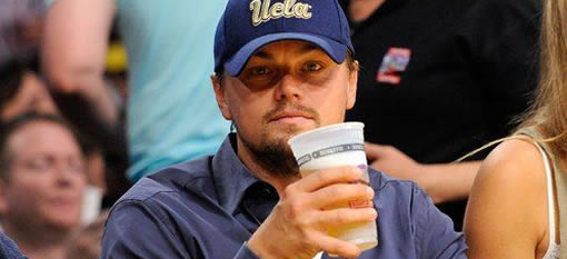 Leonardo DiCaprio stays sane on beer photo