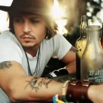 Johnny Depp spotted enjoying a drink at Red Lion pub in St Margaret`s-at-Cliffe near Dover photo