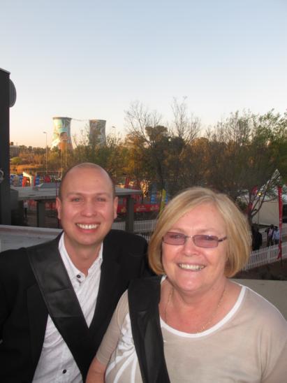 Marilyn Cooper and Luan Nel do Soweto