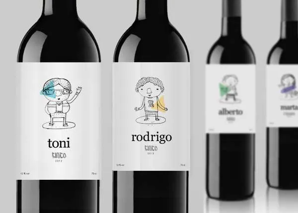 Packaging Spotlight: Cartoon Wine Labels photo