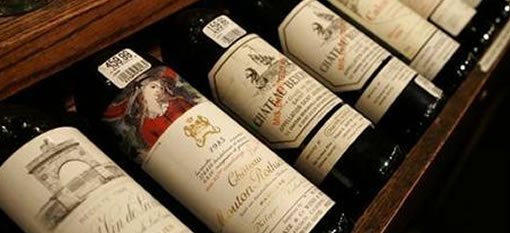 Fine wine prices plunge photo