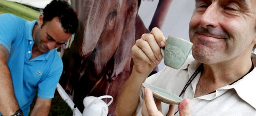 The World`s Most Expensive Cup of Coffee, Straight from an Elephant`s Butt photo