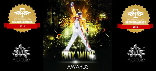 Rock the Box Freddie Mercury style at the 2012 Box Wine Awards photo