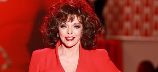Joan Collins stays slim with tequila and toothpaste photo