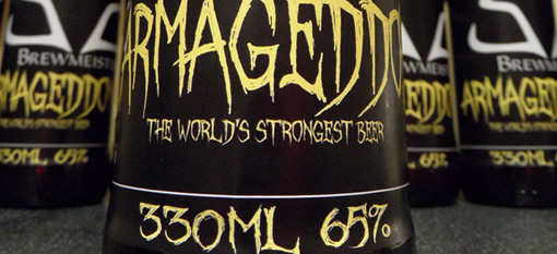 The World`s Strongest Beer, coming in at 65% ABV photo