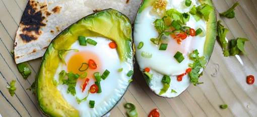 Bake an Egg in an Avocado for a Fast and Healthy Holiday Breakfast photo