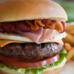 Test-Tube Burger Made Of Lab-Grown Meat photo