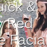 How To Make a Red Wine Facial Mask photo