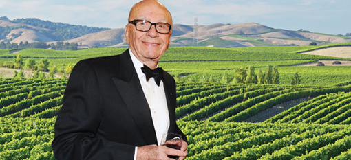 Rupert Murdoch buys a vineyard in Los Angeles photo
