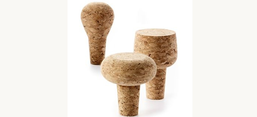 Cork wine stoppers photo