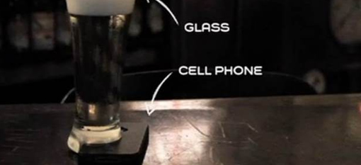 Specially Designed Beer Glass Prevents Phone Use In Bars photo