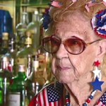The World`s Oldest Bartender Clocks in at 98 Years of age. photo