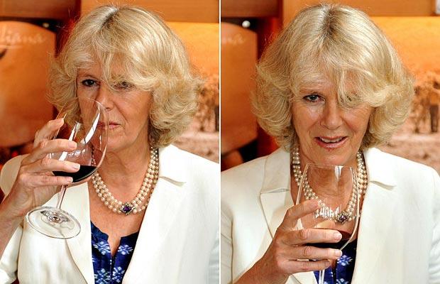Duchess declares wine absolutely super photo