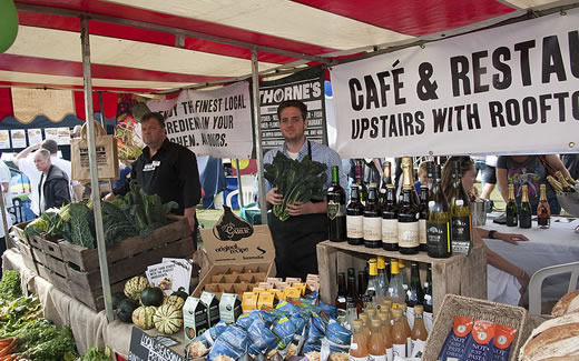 Harvesting fine food at Brighton and Hove Food and Drink Festival photo