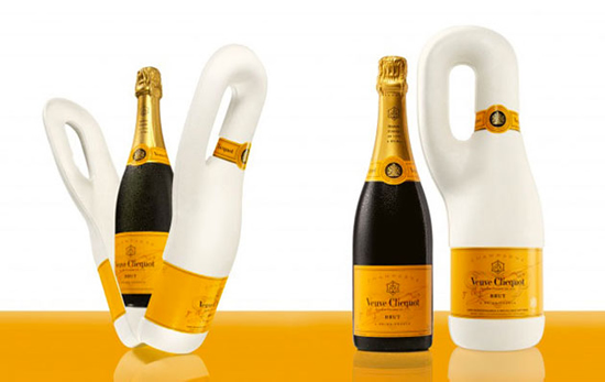 This Champagne Holder Is Made From Paper and Potatoes photo