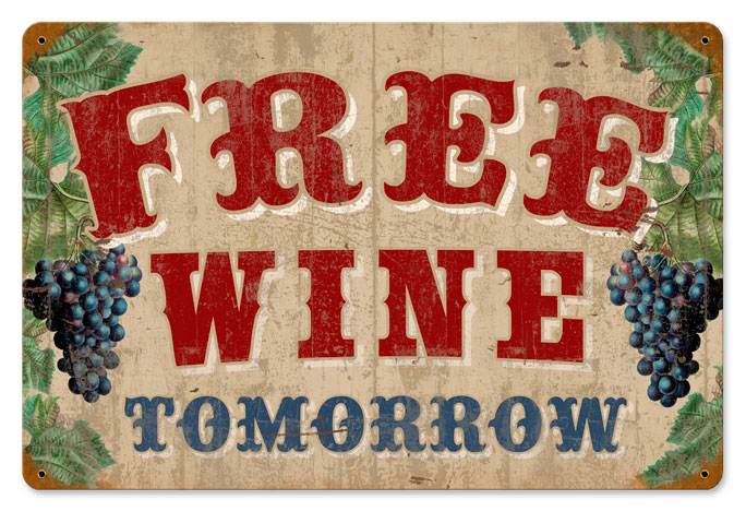 Things not to do in London: fall for free wine photo