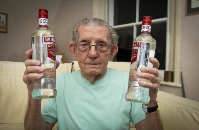 Great-grandfather, 92, stopped from buying vodka because he didn`t have ID photo