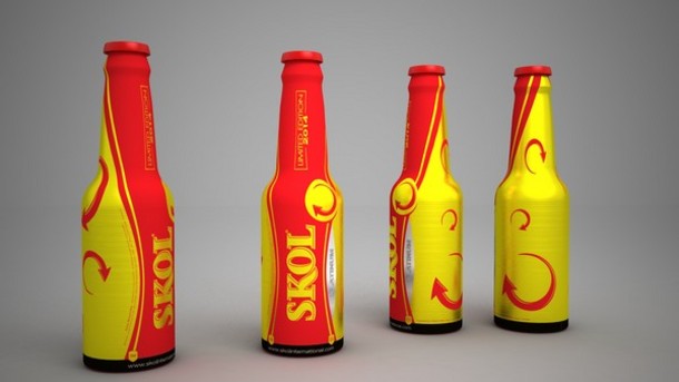 Longneck aluminium beer bottle makes African debut photo