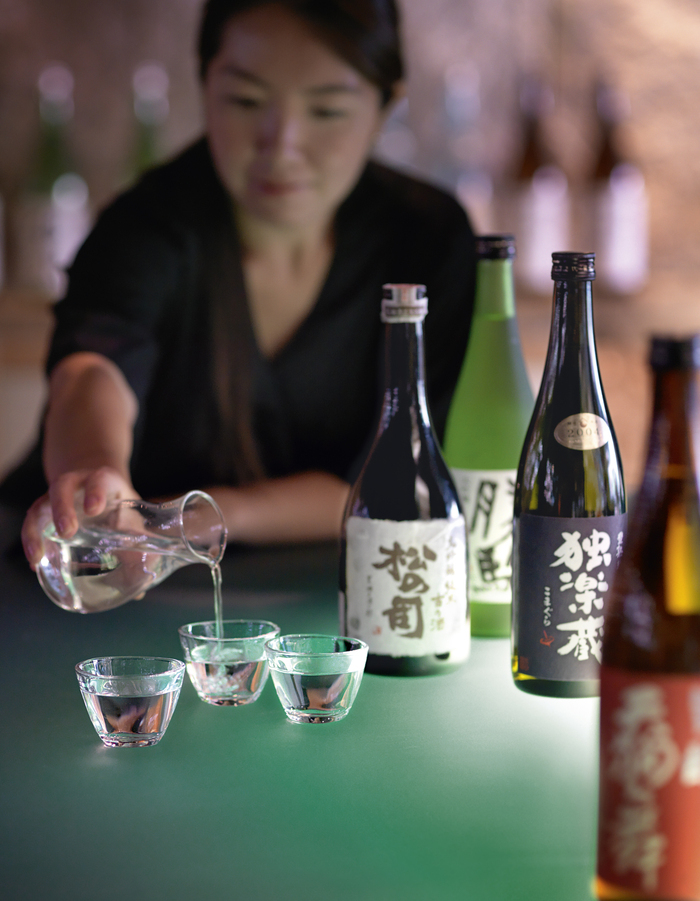 Where to drink sparkling sake in London photo