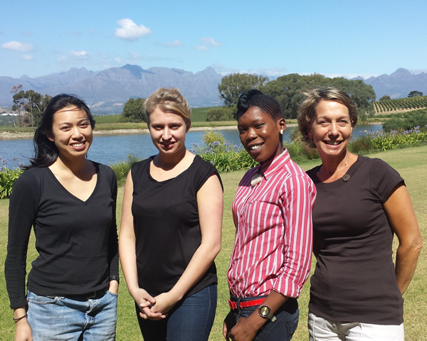 First Jordan Wine Estate Women in Wine Interns arrive in Stellenbosch photo