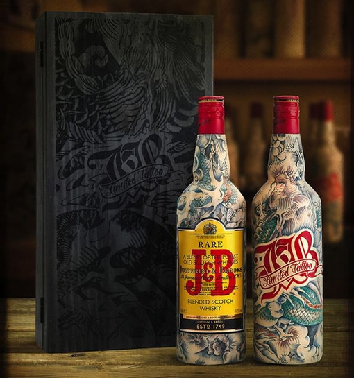 Limited Edition Scotch Whiskey Packaging Pays Homage to Ink photo