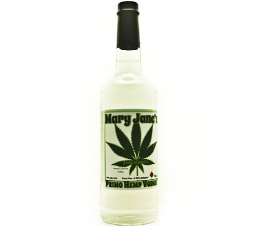Booze Meets Grass in Mary Jane’s Primo Hemp Vodka photo