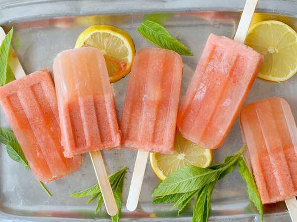 Tequila and Watermelon Popsicles photo