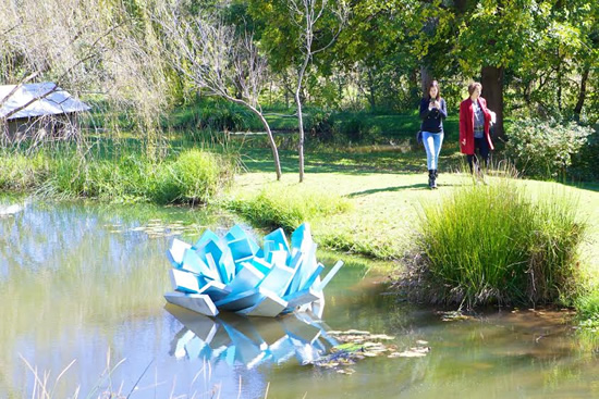 The 2014 Winter Sculpture Fair presented by MasterCard offers a  day of art, food and wine out in the countryside photo