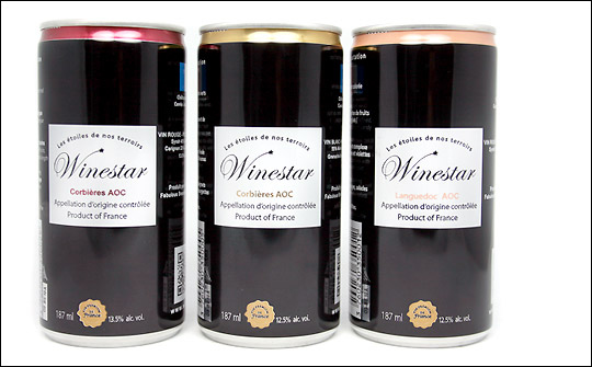WineStar first to offer AOC wines in cans photo