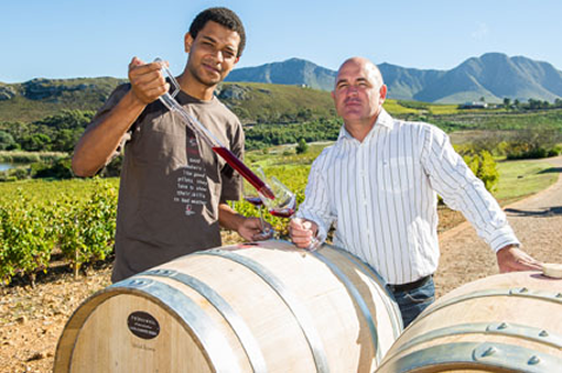 Barrel donation empowers CWG Protégés to make their own wines photo
