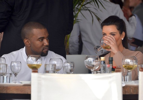 Drinks at Kanye West and Kim Kardashian’s Wedding photo