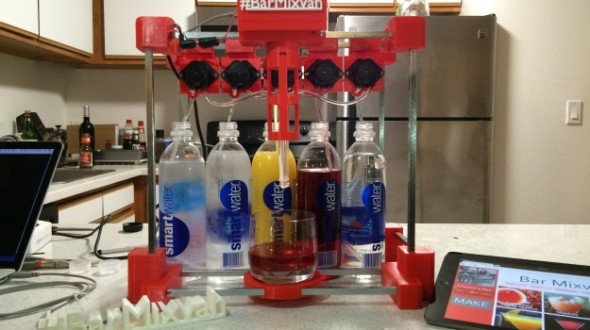 Build your own drink-mixing robot for $180 photo