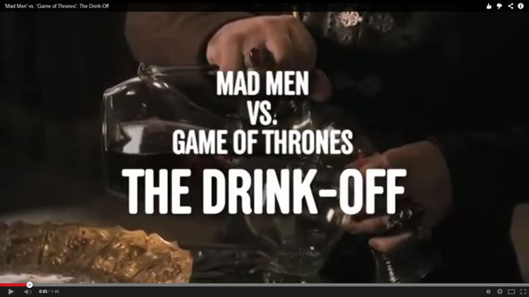 It`s a drink-off: Mad Men vs Game of Thrones photo