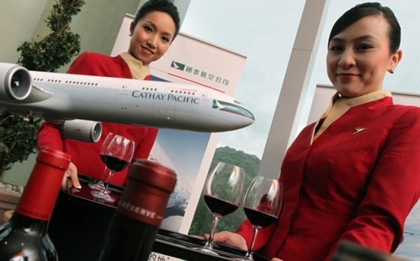 Cathay Pacific adds SA wines to its premium sky cellar collection photo