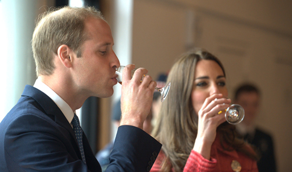 The Royals visit The Famous Grouse Experience at Glenturret distillery photo