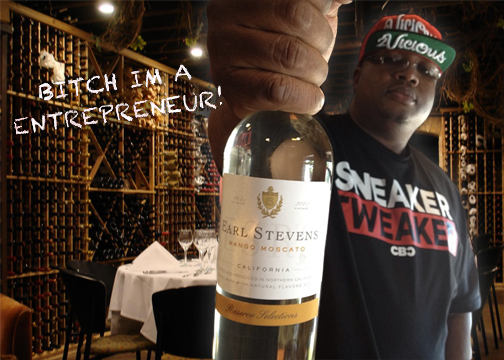California rapper E-40 has become the surprise toast of the wine world photo