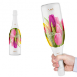 Blossom Cava`s Sparkling Wine Packaging Looks Like Fresh-Picked Flowers photo