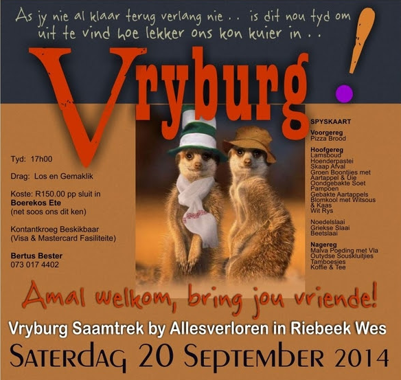 Vryburg get-together at Allesverloren photo