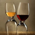A Wineglass That`s Always Tipsy photo